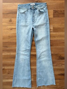 Garage Denim Flare Jeans – Light Wash – Size 27